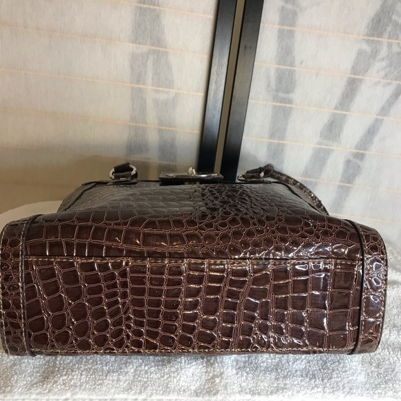 Cato Vinyl Brown Bag - Picture 4 of 5